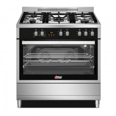 Thermogatz TGS Pro 2030 IX Κουζίνα Ηλεκτρική 98lt με Εστίες Αερίου 89.8cm